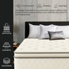 10-Inch medium plush Pillowtop Innerspring Fully Assembled Mattress