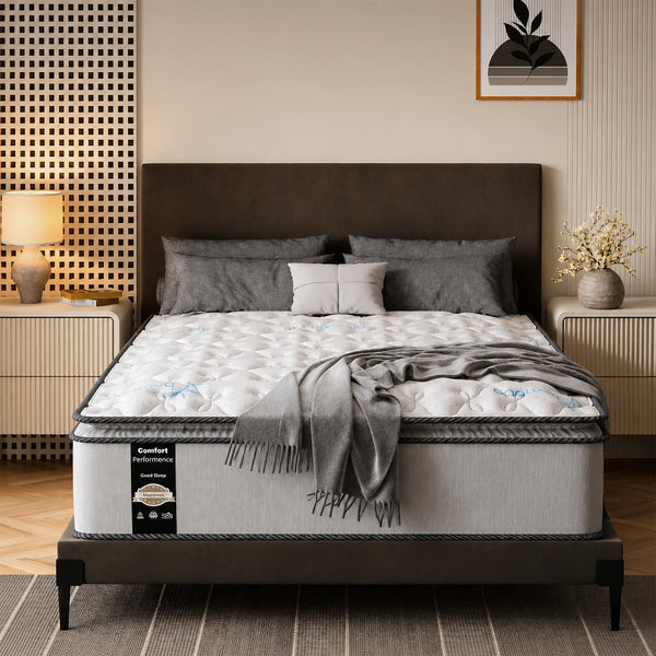 10-Inch Medium Firm Pillowtop Innerspring Fully Assembled Mattress