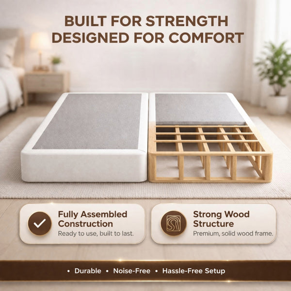 Wood Split Traditional Box Spring/Foundation For Mattress