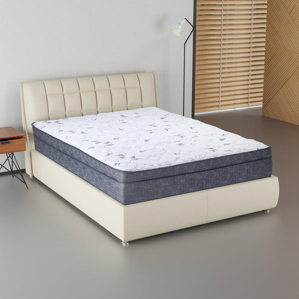 12-Inch Euro Top Firm Foam Encased innerspring mattress /Orthopedic Support For A Restful Night