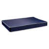 5/7/8/10 Inch Medium Firm Water-Resistance Vinyl Foam Mattress, Easy to Clean, Comfortable & Noise Free, Twin, Blue