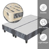 4"/8" Wood Box Spring/Foundation with Legs for Mattress Support | Heavy-Duty Structure | Fully Assembled | No Need for Bed Frame, Queen