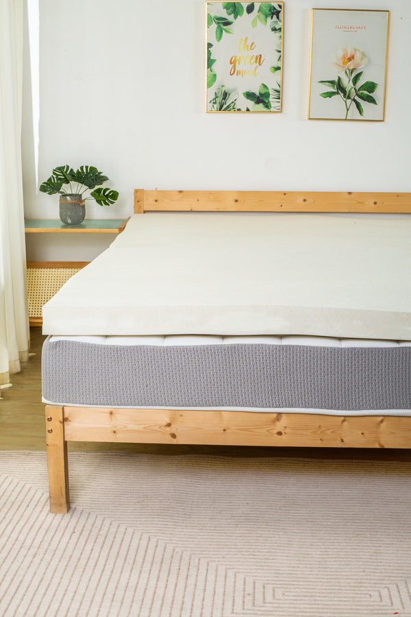 1-Inch Copper-Infused Memory Foam Mattress Toppers