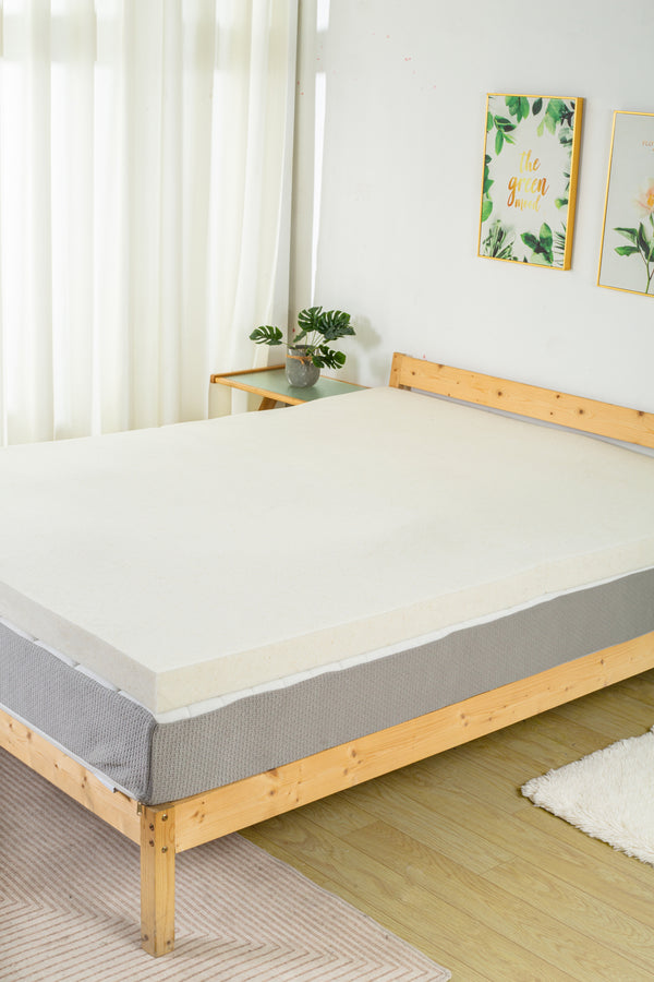 1-Inch Copper-Infused Memory Foam Mattress Toppers