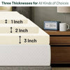 Copper-Infused Memory Foam Mattress Toppers