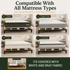 Solid Surface Wood Split Traditional Box Spring/Foundation For Mattress