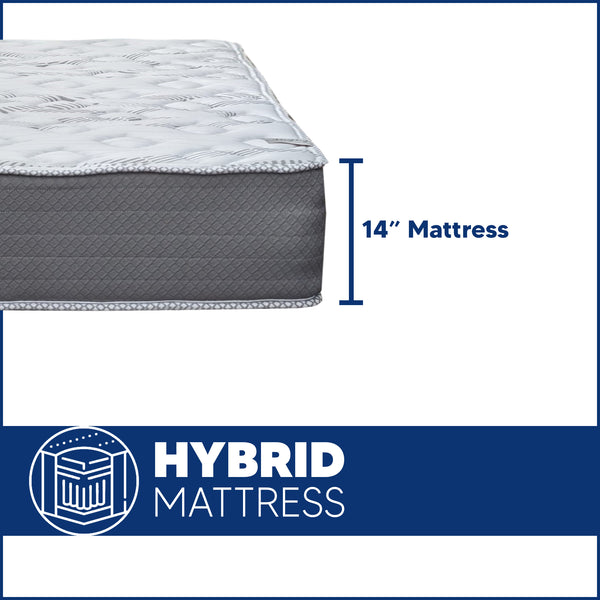 14-Inch Firm Double sided Tight top Innerspring Fully Assembled Mattress