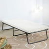 Portable Folding Cot Bed Frame with Foam Mattress