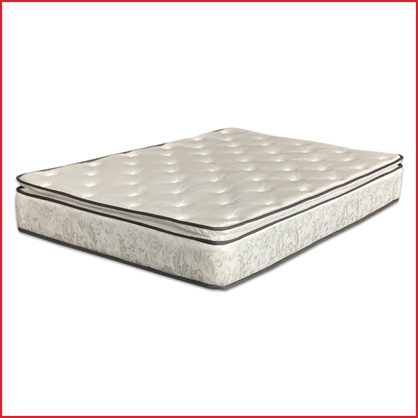 10-Inch medium plush Pillowtop Innerspring Fully Assembled Mattress