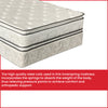 12-Inch medium plush Double sided Pillowtop Innerspring Fully Assembled Mattress