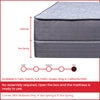 11-Inch Firm Foam Encased Euro Top Gel Infused innerspring mattress