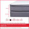 12-Inch Double Sided Foam Encased Double Pillow Top Medium Plush With Exceptional Back Support innerspring mattress