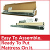 14-Inch Metal Platform Bed Frames with Wood Slat Support/No Box Spring Needed.