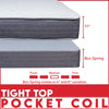 Spring Air 11-Inch Medium Tight Top Pocket Coil Hybrid Foam Encased Mattress