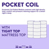 9-Inch Vinyl Medium Tight Top Hybrid Mattress